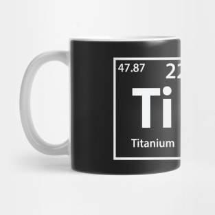 Tin (Ti-N) Periodic Elements Spelling Mug